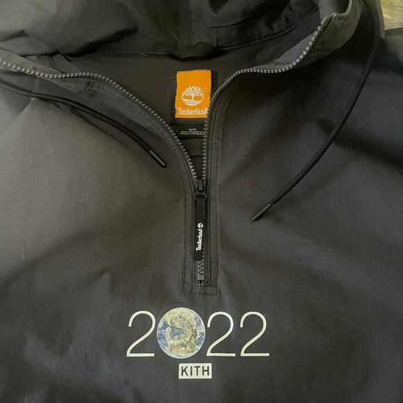 Timberland & KITH Hooded Utility Anorak Jacket Windbreaker Pullover Unisex Sz M - Picture 4 of 7